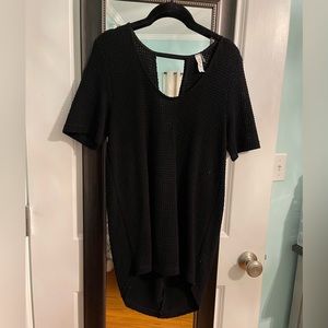 L ove Waffle-knit Blouse